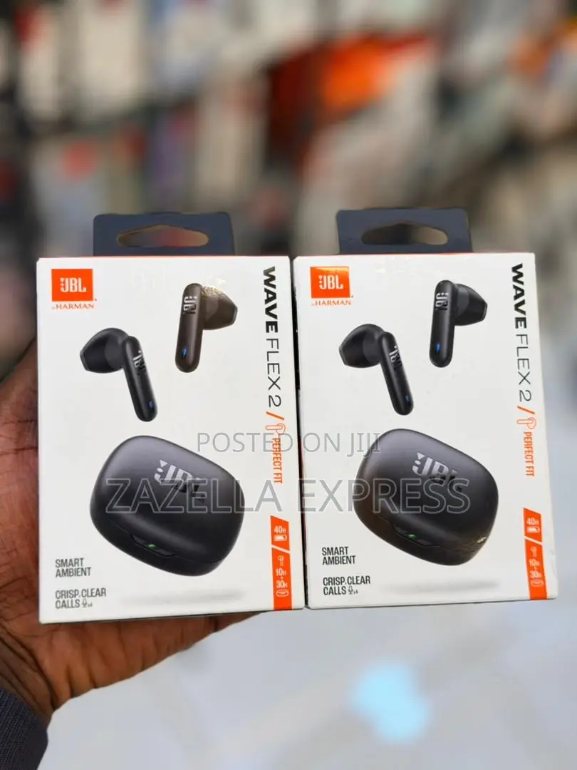 JBL Wave Flex 2 Adaptive Noise Cancelling With Smart Ambient Deep Bass