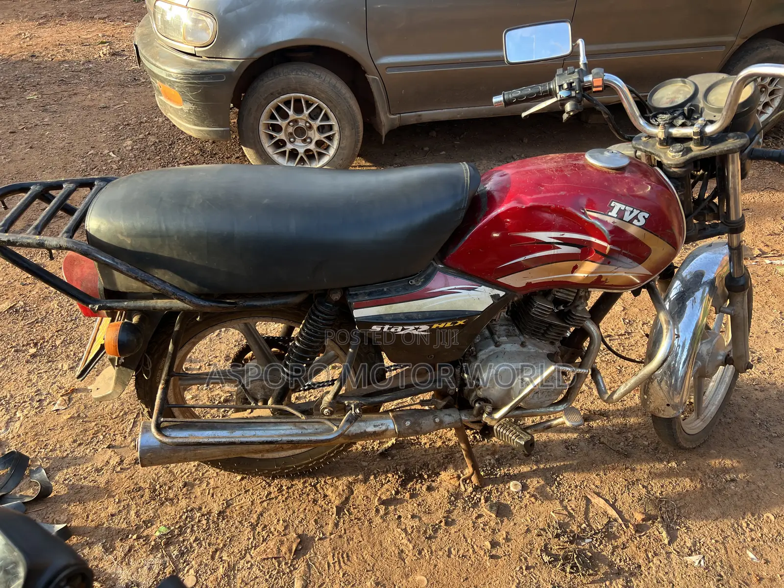 TVS XL 100 2017 Red