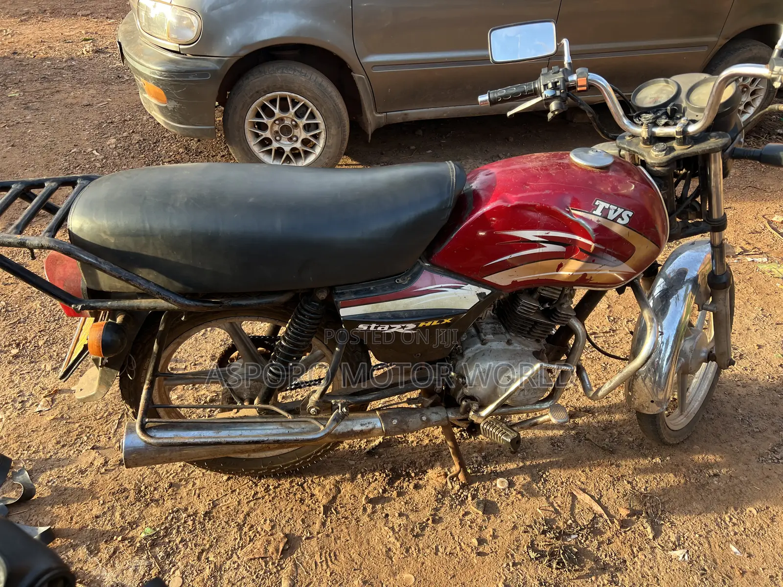 TVS XL 100 2017 Red