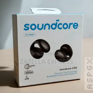 Anker Soundcore C40i Open Ear Clip on Earbuds 21 Hours (Breathable