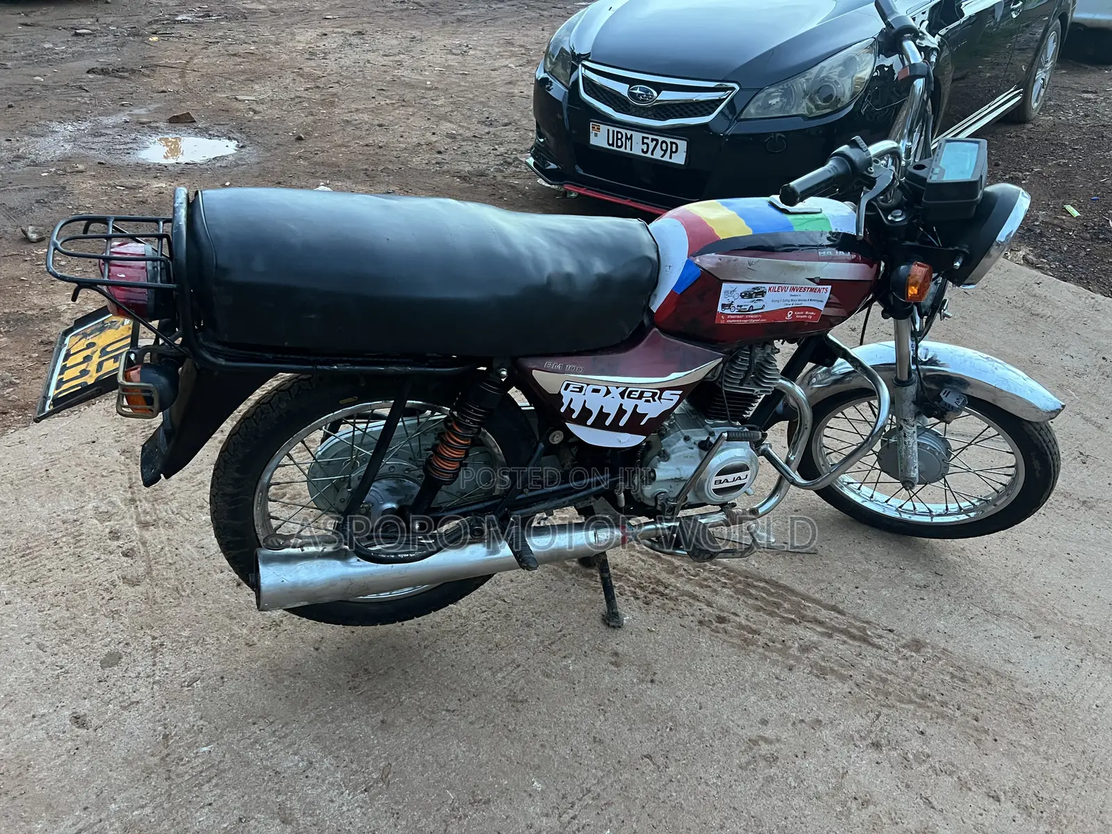 Bajaj Boxer 100 2020 Red