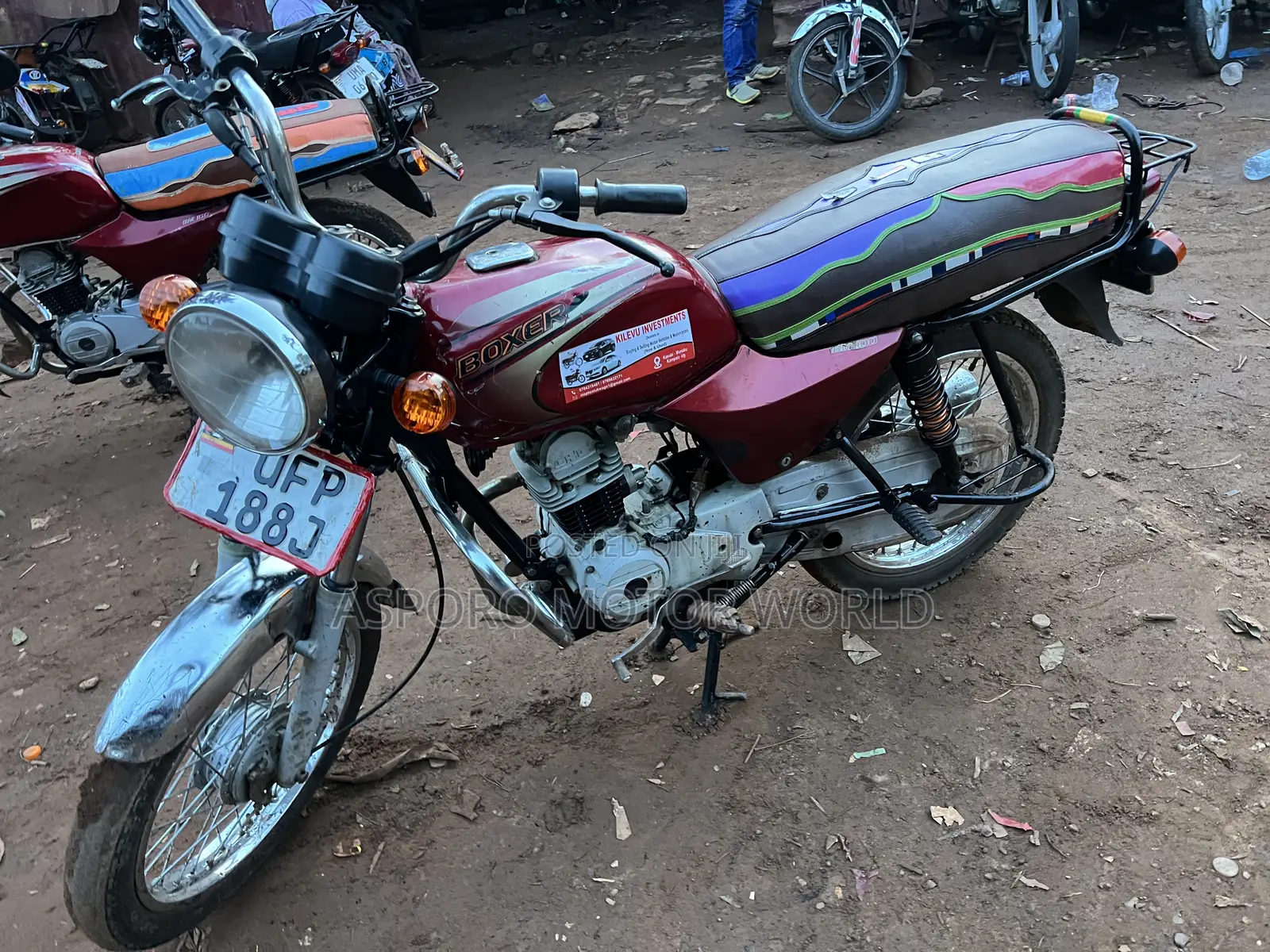 Bajaj Boxer 100 2020 Red