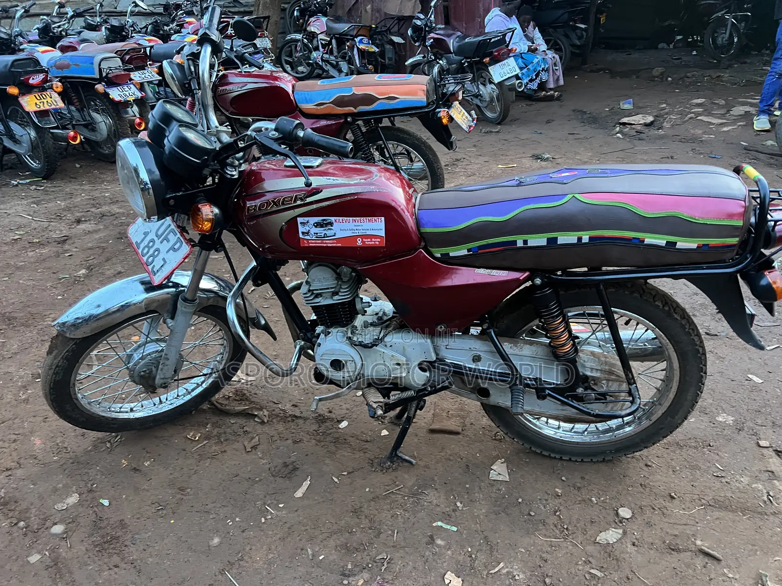 Bajaj Boxer 100 2020 Red