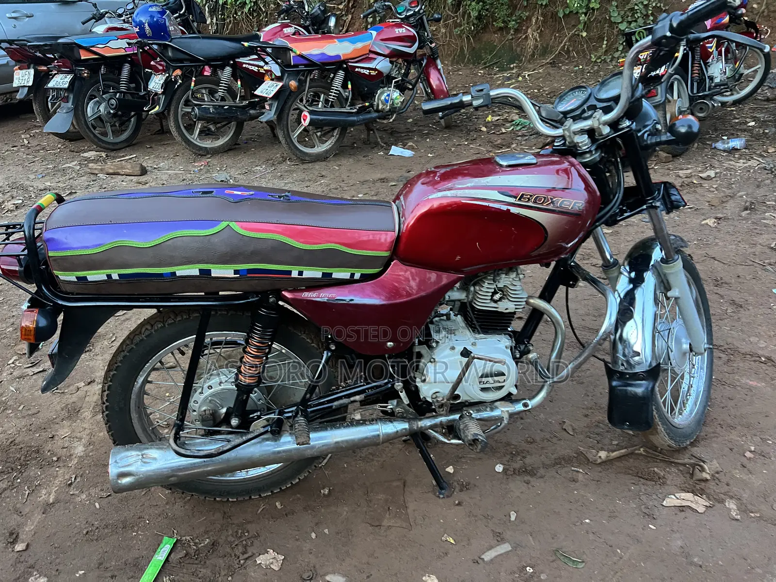 Bajaj Boxer 100 2022 Red