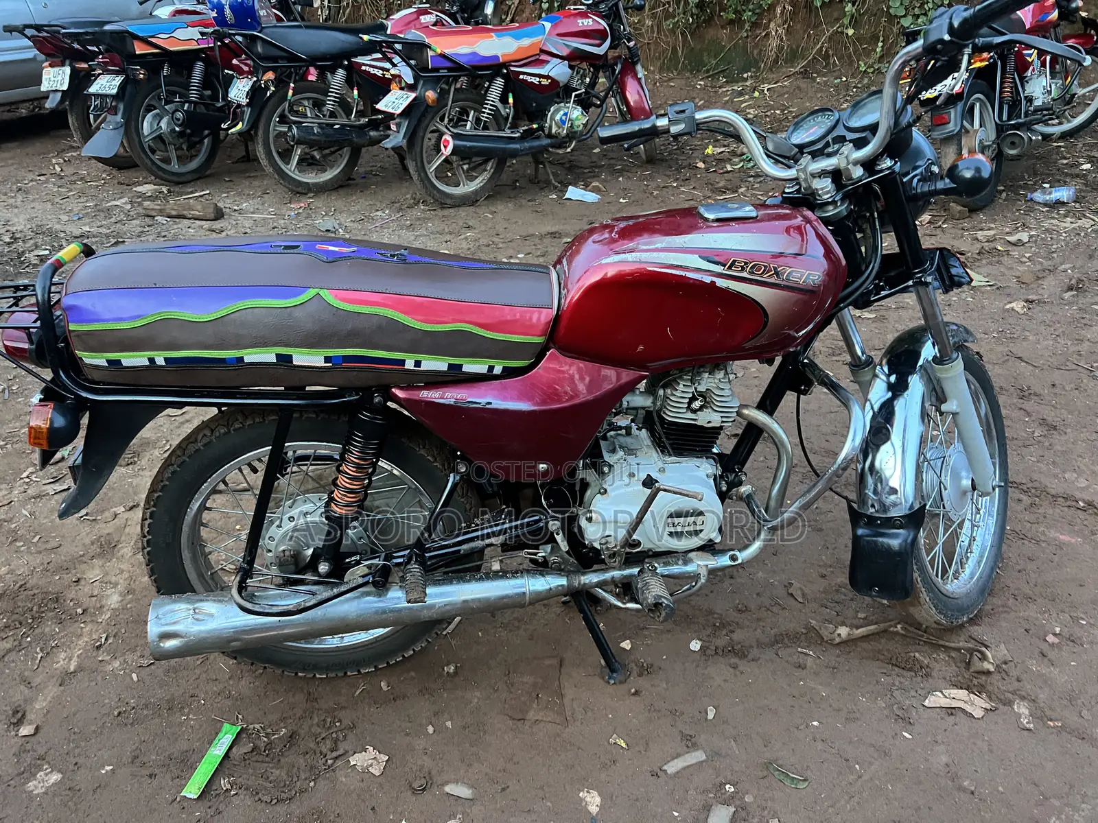 Bajaj Boxer 100 2022 Red