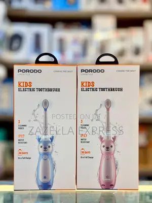 Porodo Lifestyle Kids Electric Toothbrush,Sonic Toothbrush
