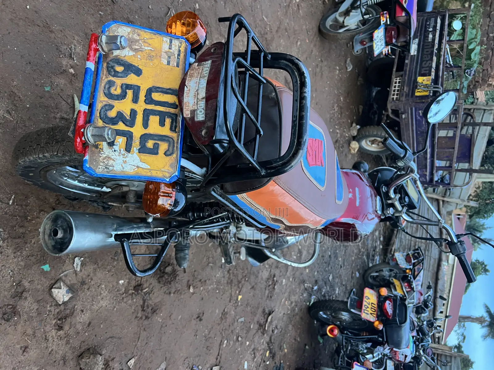 Bajaj Boxer 100 2018 Red