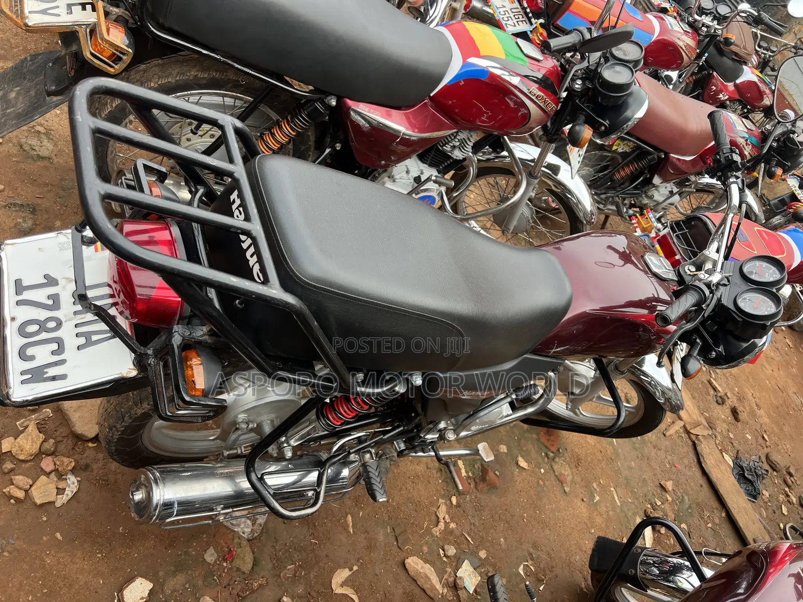 Haojue DK125 2025 Red