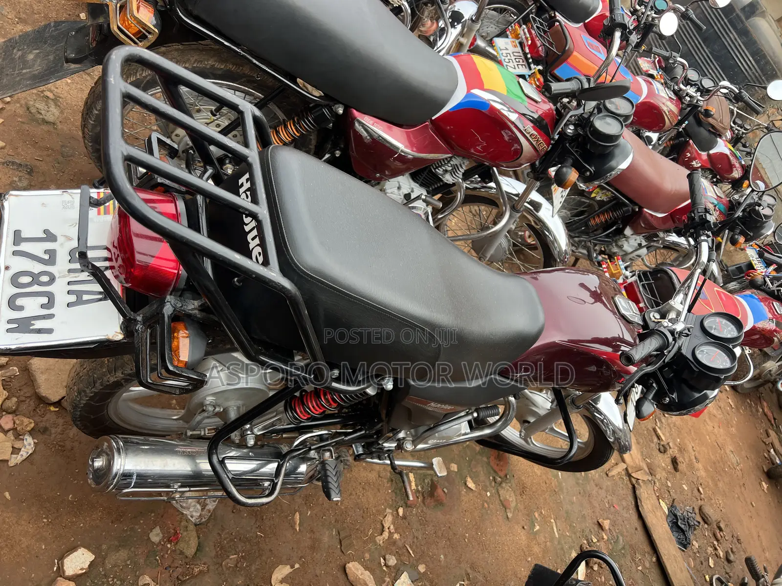 Haojue DK125 2025 Red