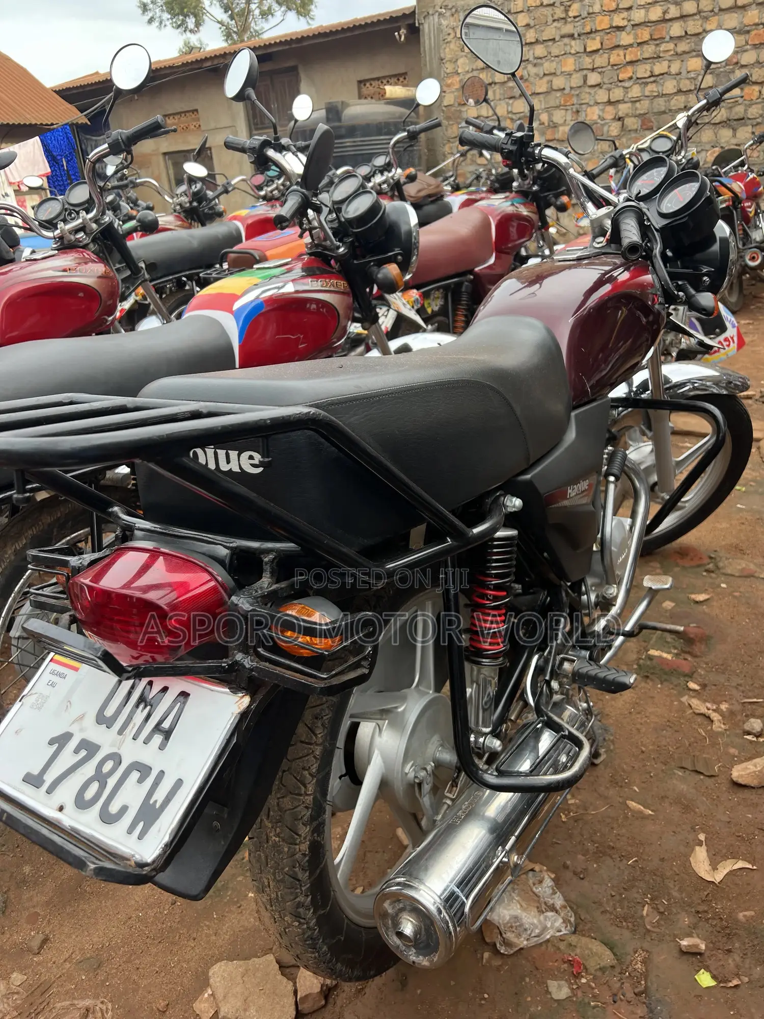 Haojue DK125 2025 Red