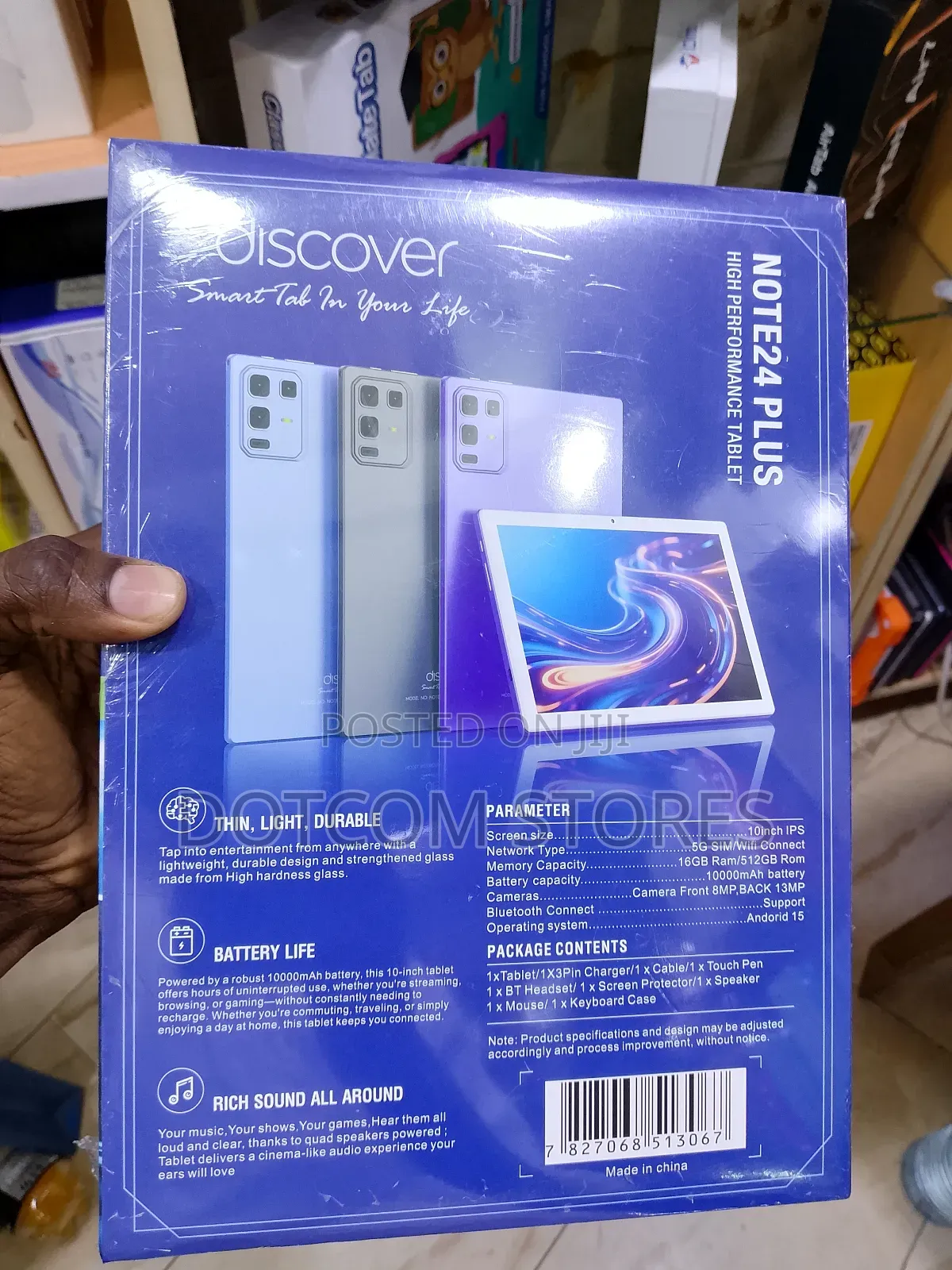 New Discover Note 24 Plus 512 GB White