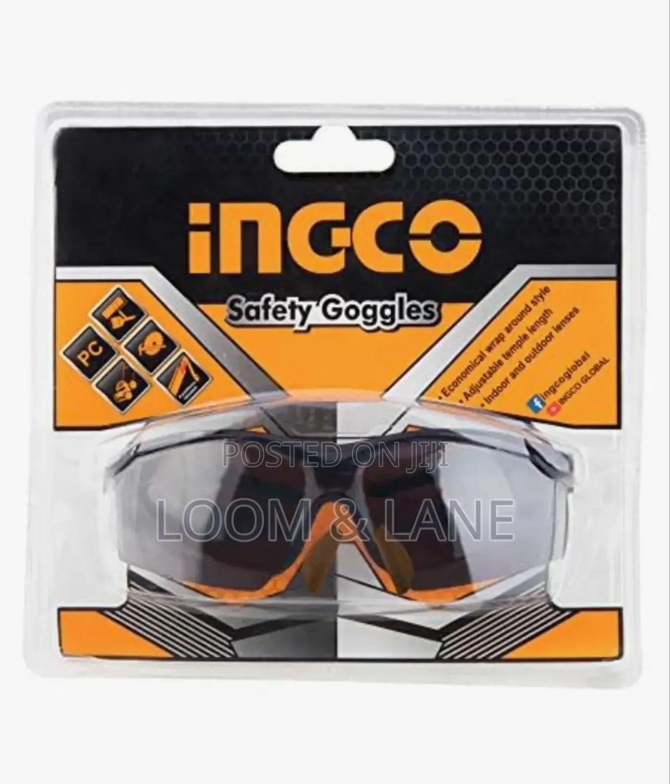 Ingco Hsg08 Safety Goggles