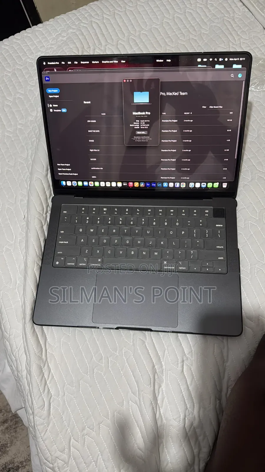 Apple MacBook Pro 2024 M4 Pro 14-inch 24GB Apple M4 Pro SSD 512GB
