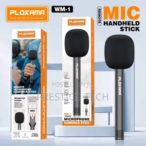 Plokama Microphone Holder, Microphone Handheld Stick Adapter for Mic
