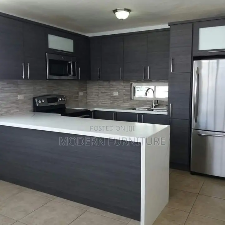 Kitchen Cabinets and Island