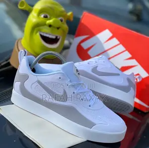 Original Nike Air React Grey/White Rubber Sneakers