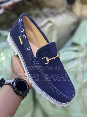 Men’S Blue Suede Timberland Loafers