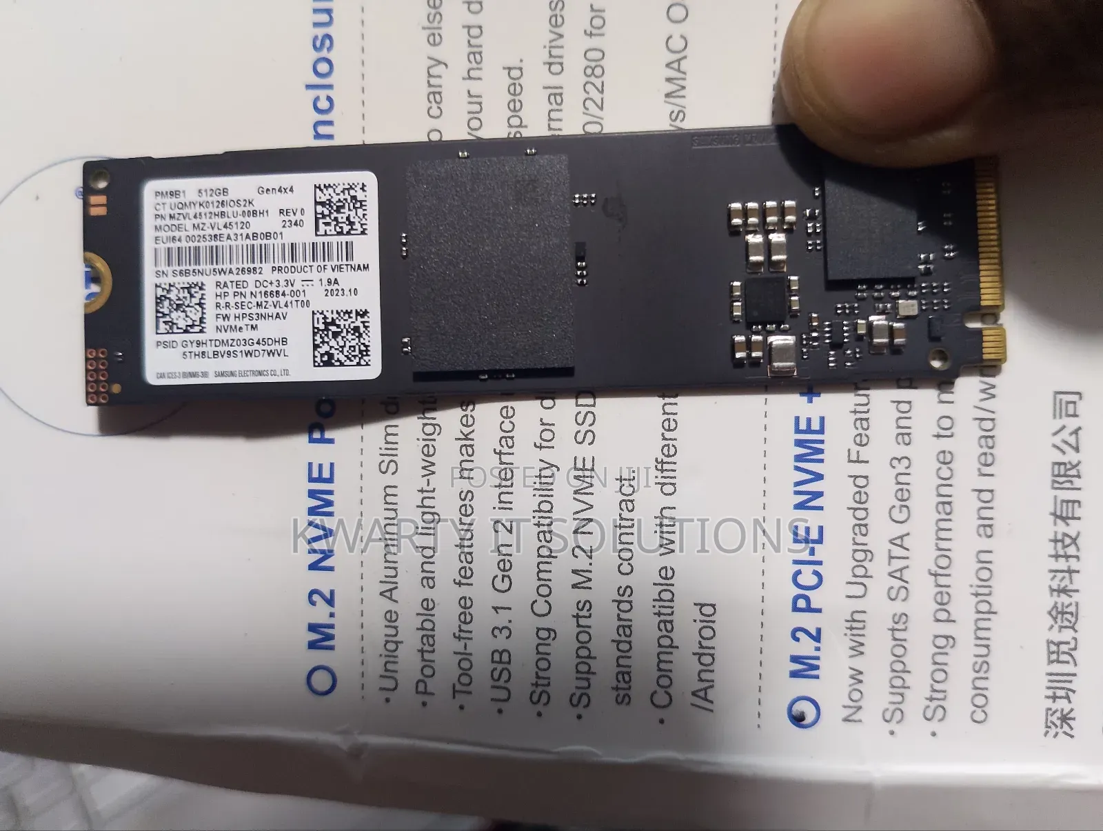 512gb SSD M2 Type