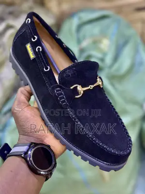 Original Black Suede Timberland Loafers