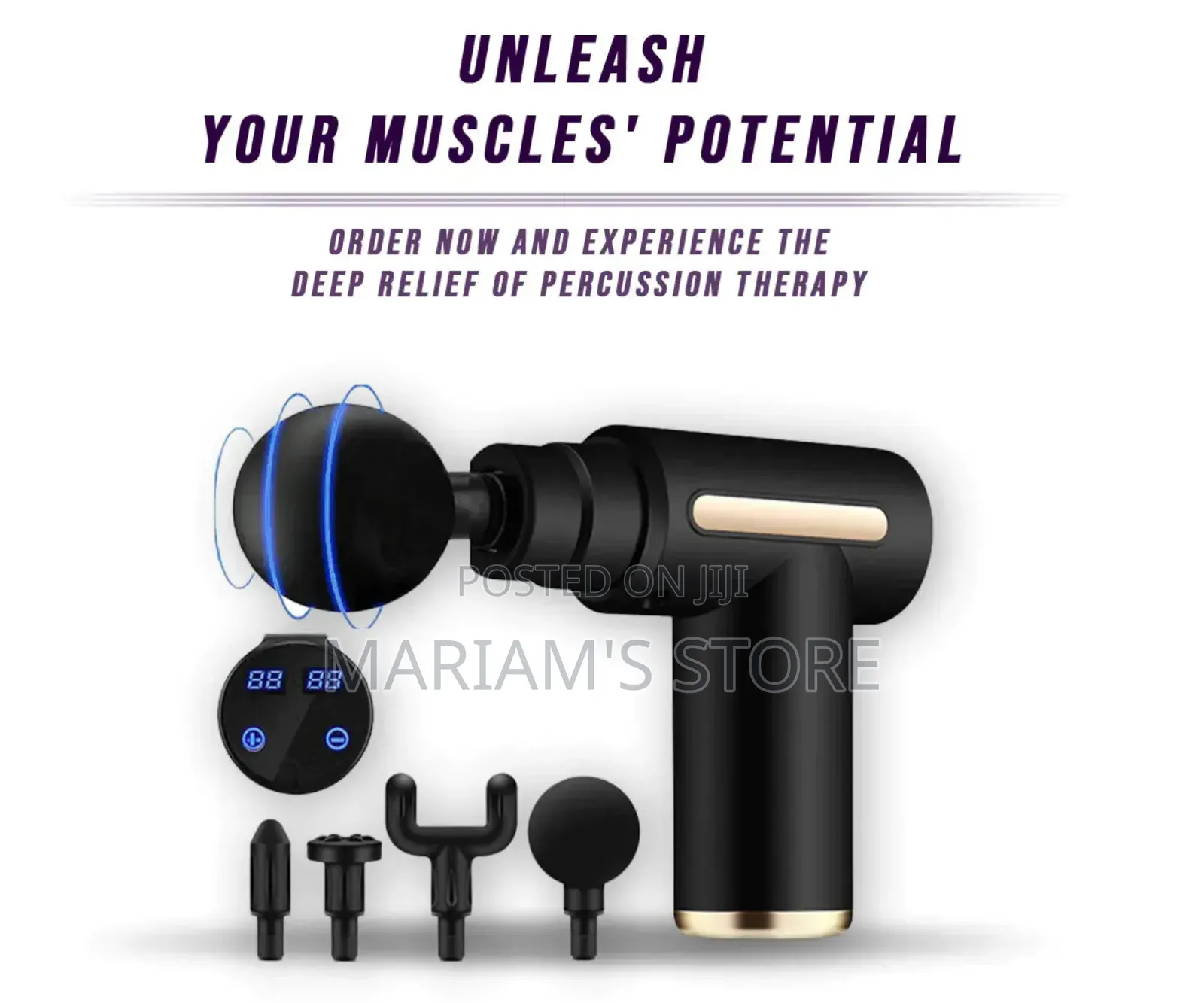 Portable Deep Tissue Massage Gun