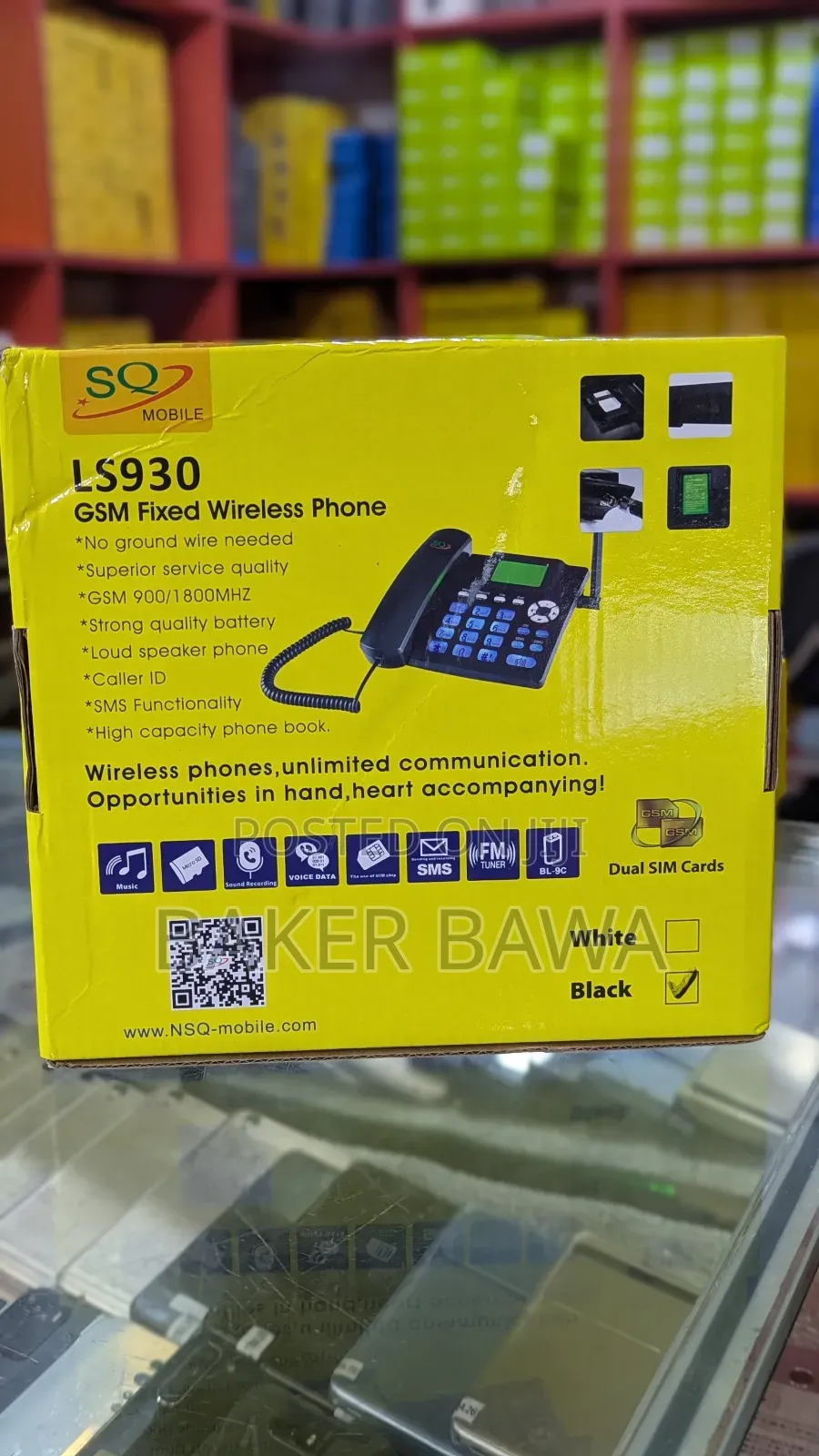Sq Mobile Ls930 Fixed Wireless Landline Phone.