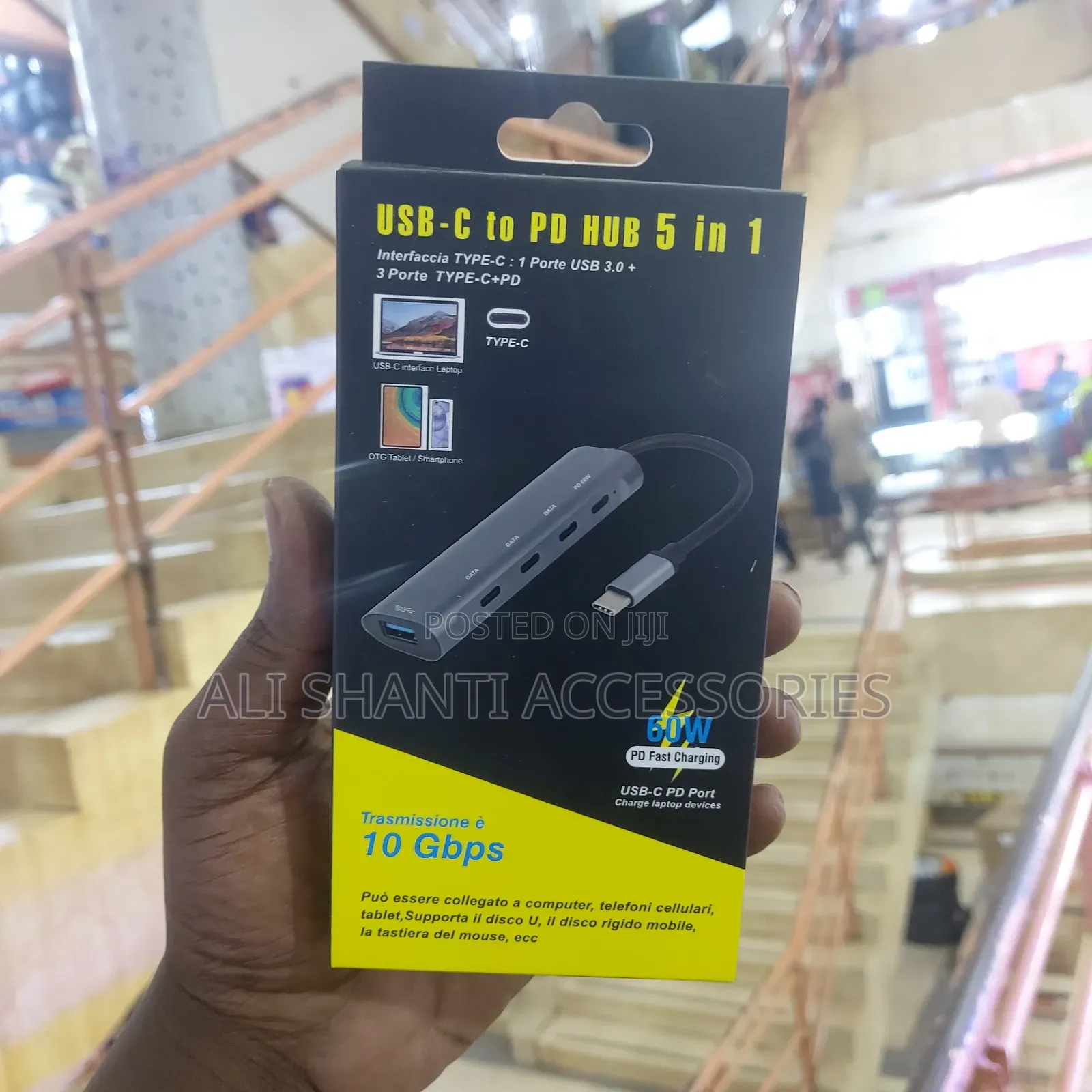 Usb-C to Pd Hub 5 in 1 Adapter