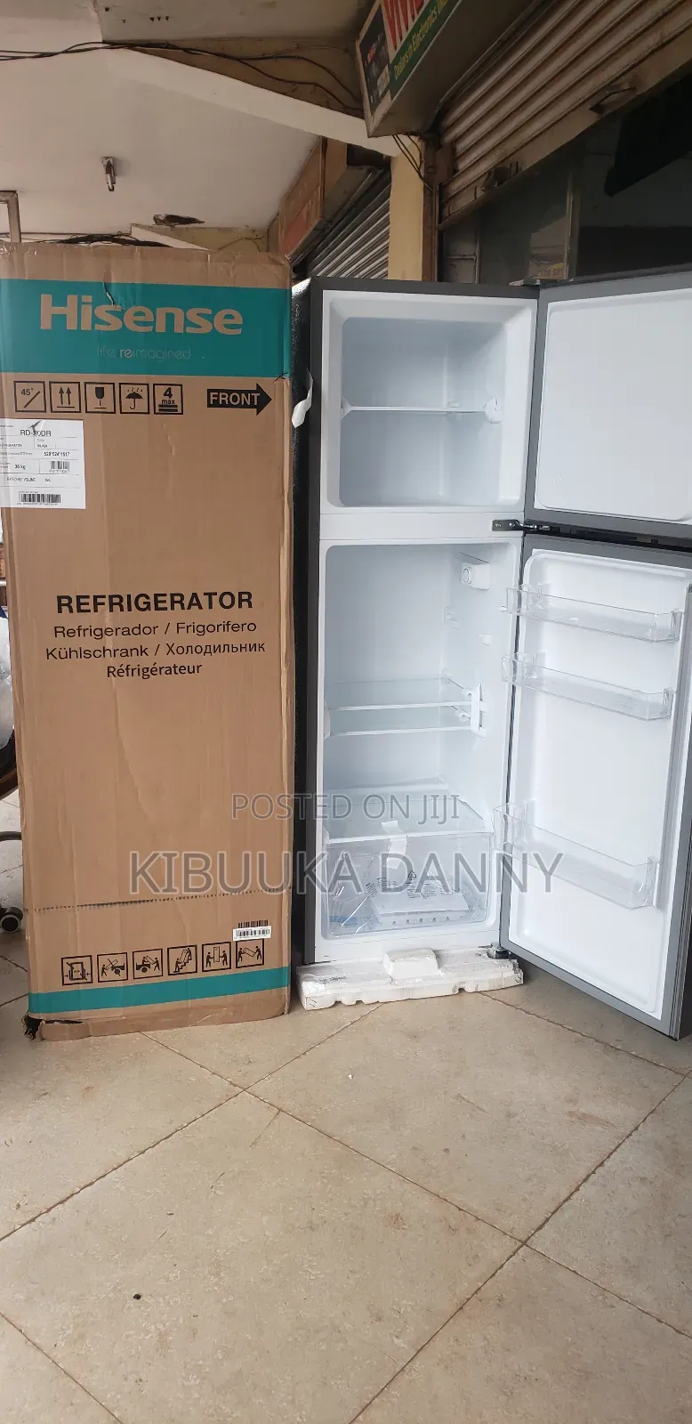 Hisence Fridge 200 Litres Desfrost Double Door