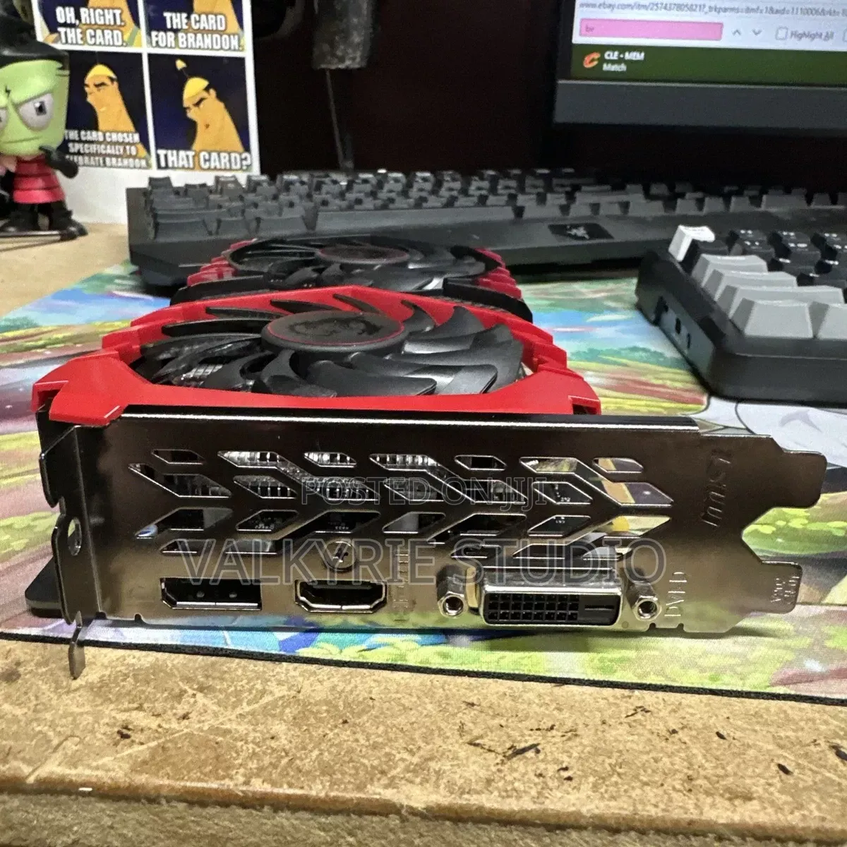GTX 1050 Ti 4gb Ddr5 Gaming X Graphics Card