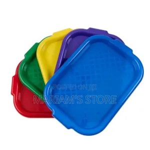 A Plastic Tray Available in Multiple Colors.