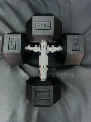 Dumbbell 7.5kg (Hexagon Type)