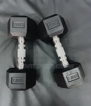 Dumbbell 7.5kg (Hexagon Type)