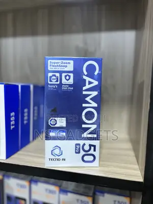 New Tecno Camon 50 256 GB Black
