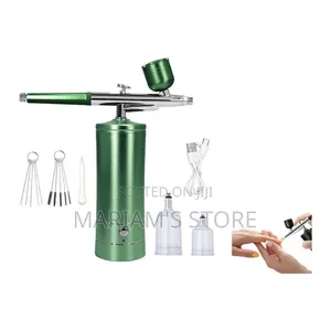 Portable, Rechargeable Airbrush Kit Used For Tasks Like Nail Art,