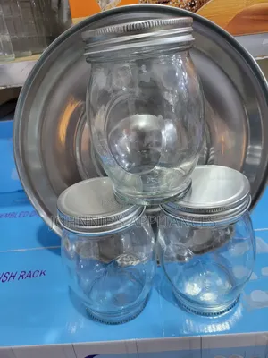 3-Piece Glass Mason Jar Set