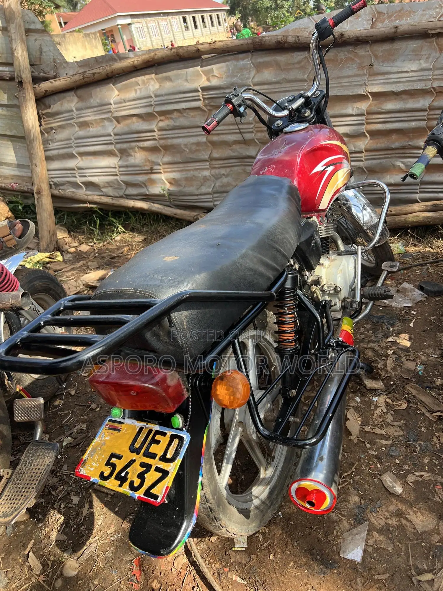 TVS XL 100 2016 Red