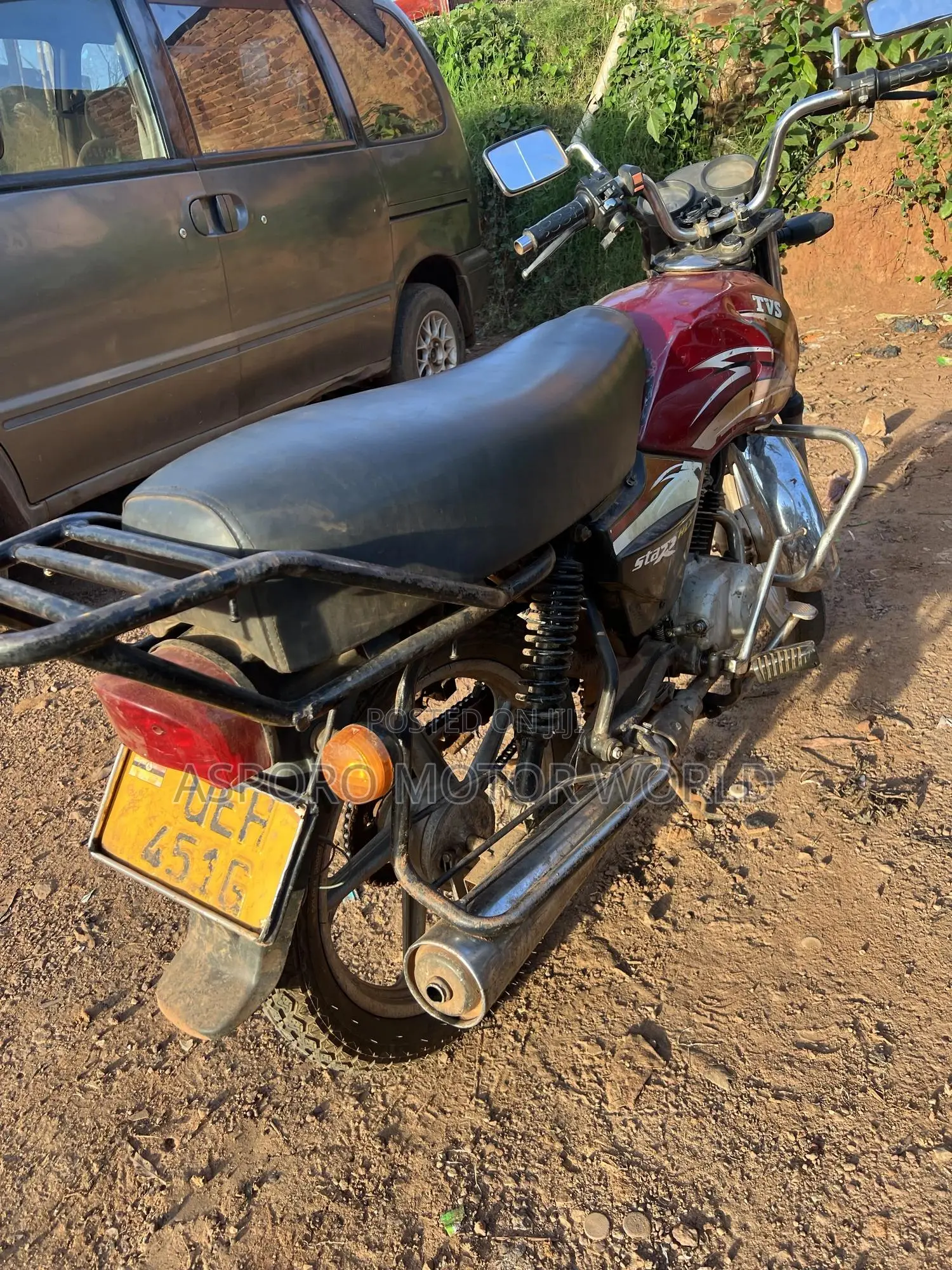 TVS XL 100 2017 Red