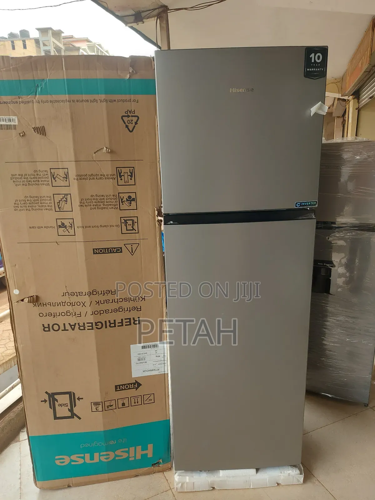 Hisense 328litres Fridge Double Door