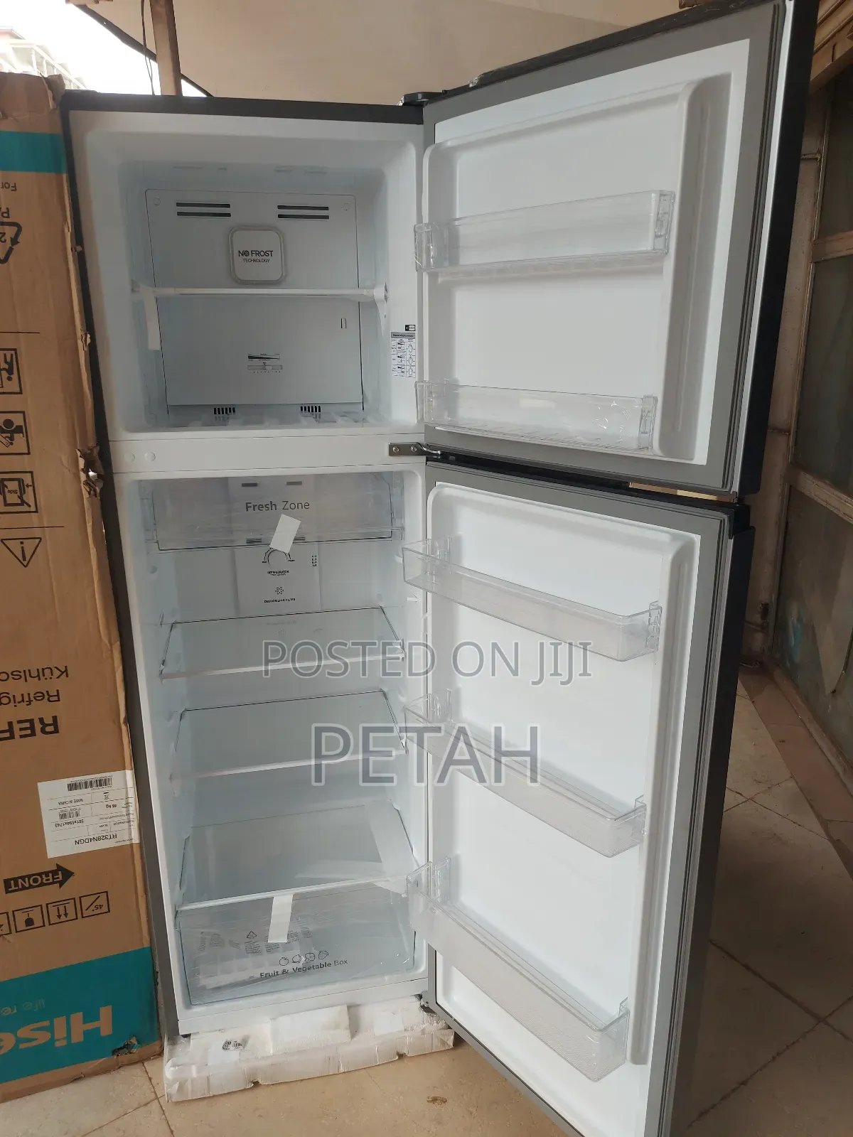 Hisense 328litres Fridge Double Door