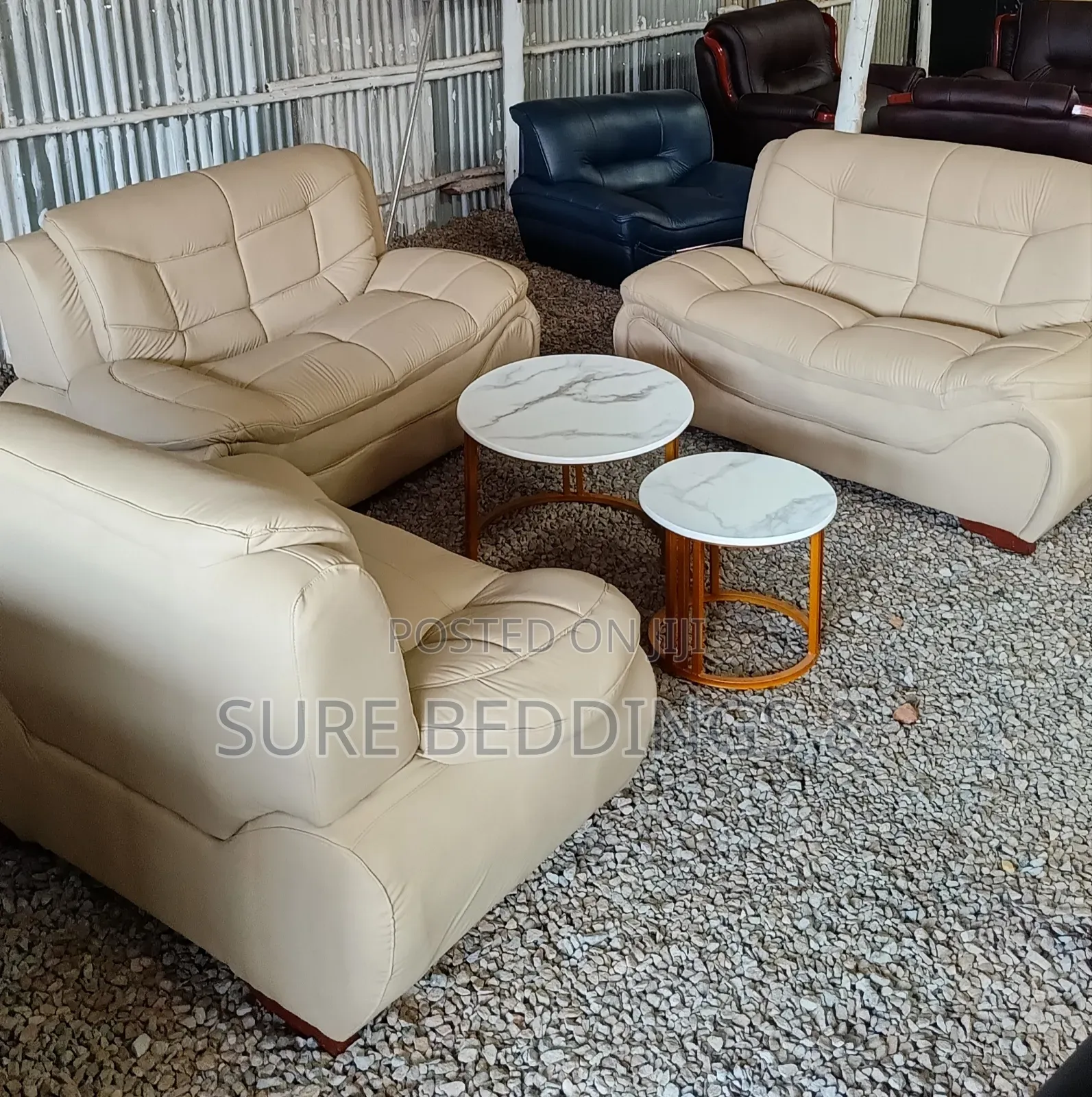 Bota 5 Sitters Leather Sofa