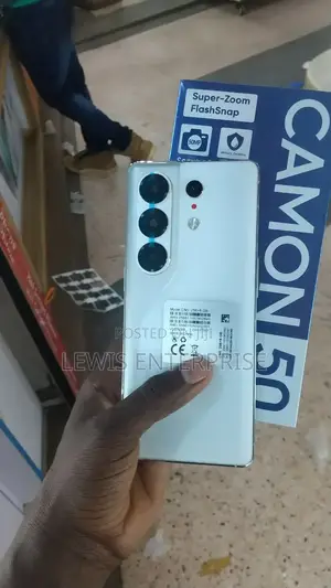 New Tecno Camon 50 256 GB White
