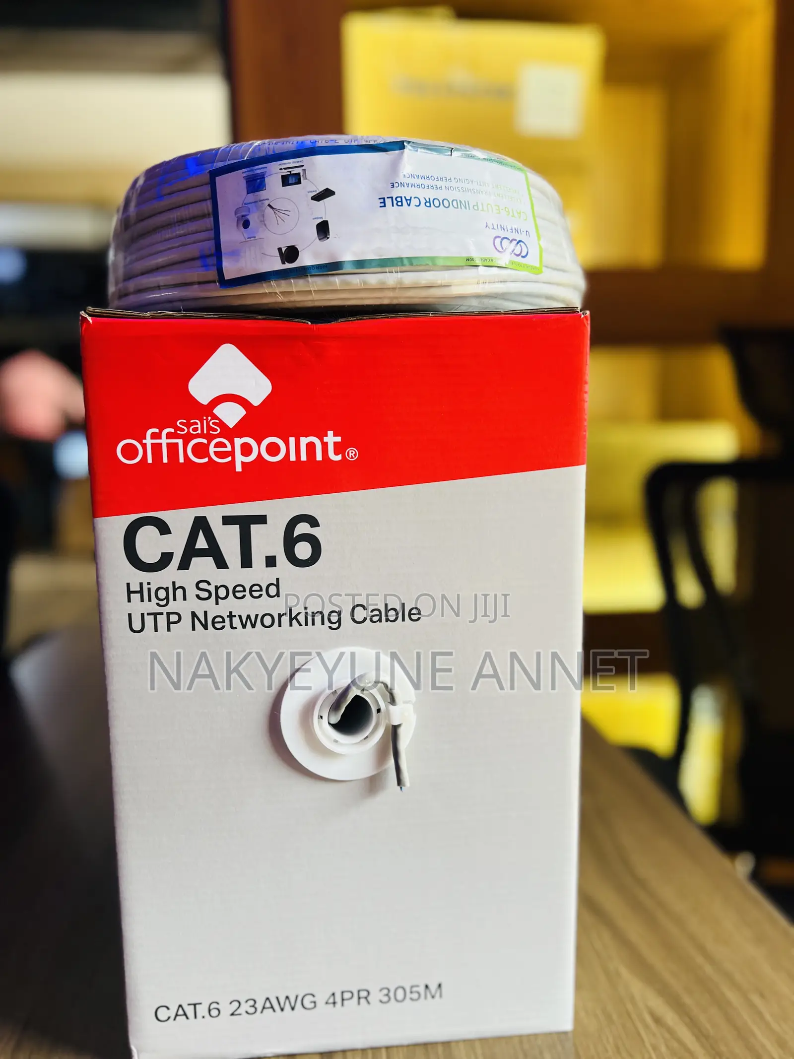 Cat 6 High Speed Utp Networking Cable
