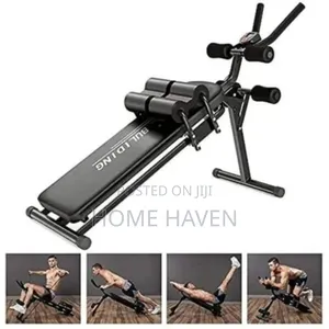 Adjustable Abdominal and Situp Exercise Bench