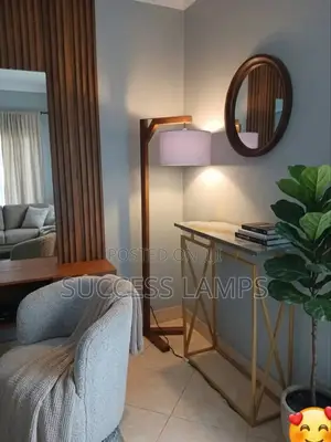 Archer Wooden Floor Lamp