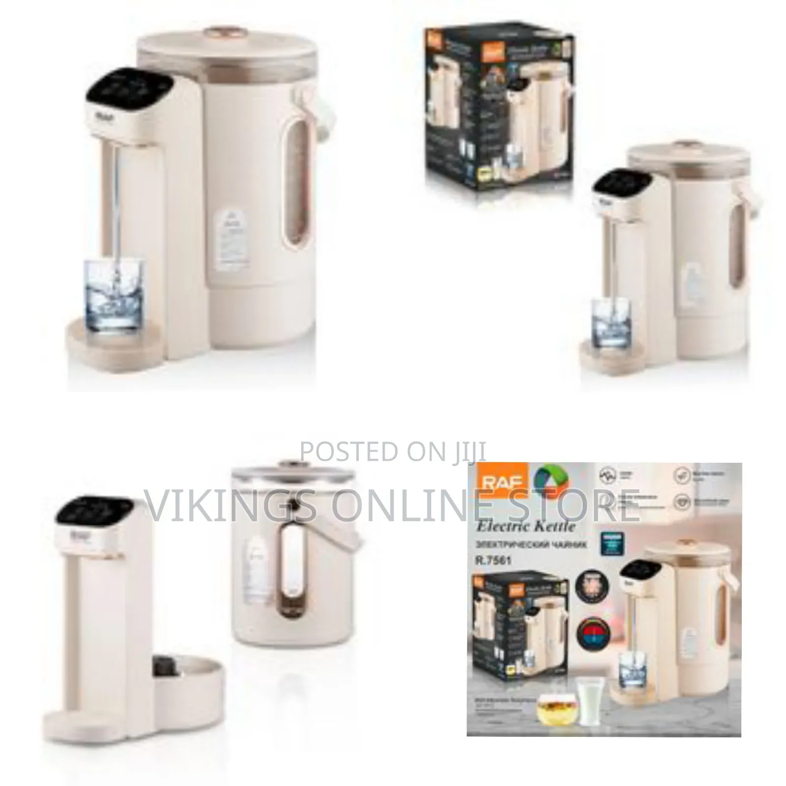 Raf 800w 3l Smart Electric Kettle Multi-Temperature Portable Mini