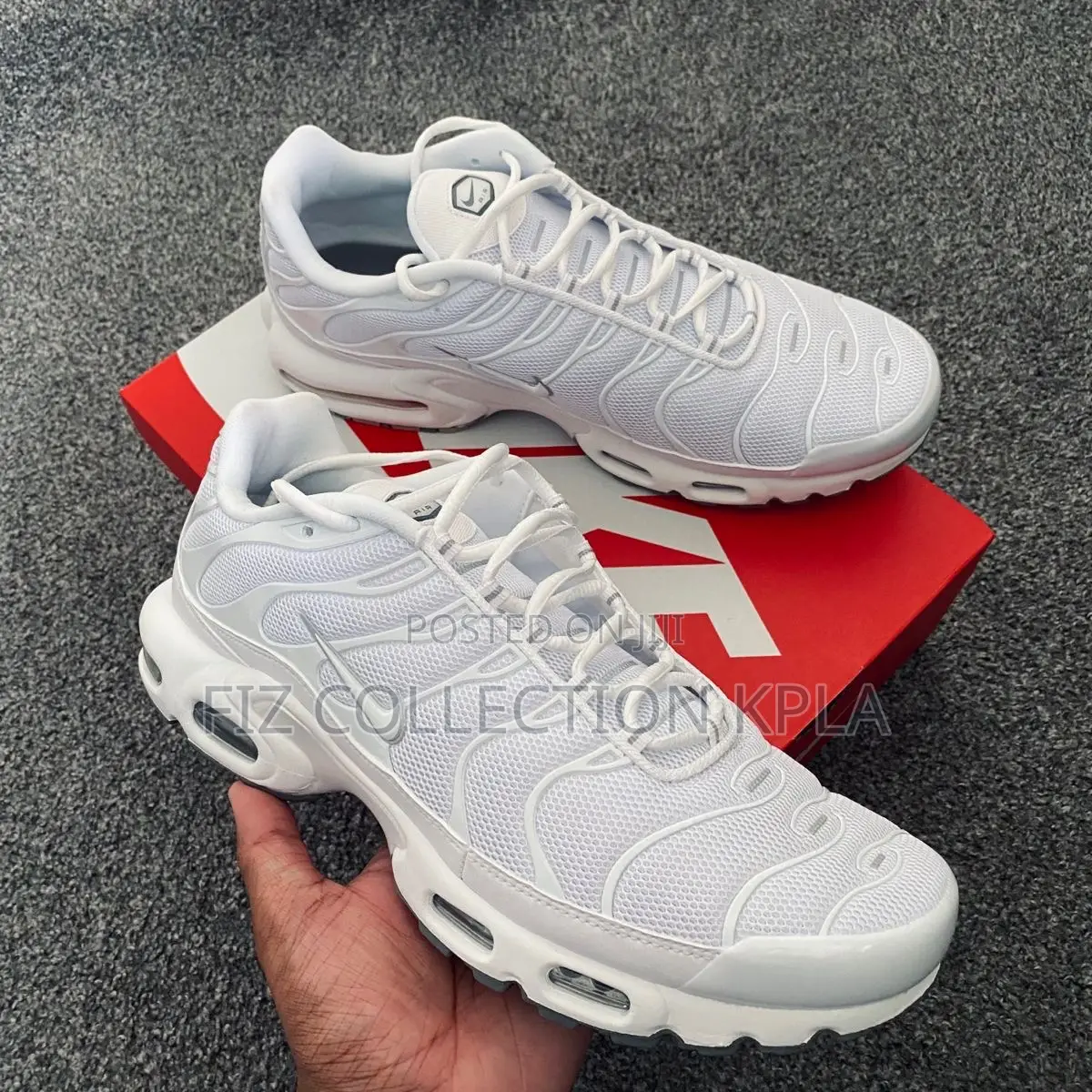 Nike Airmax Tn Triple White