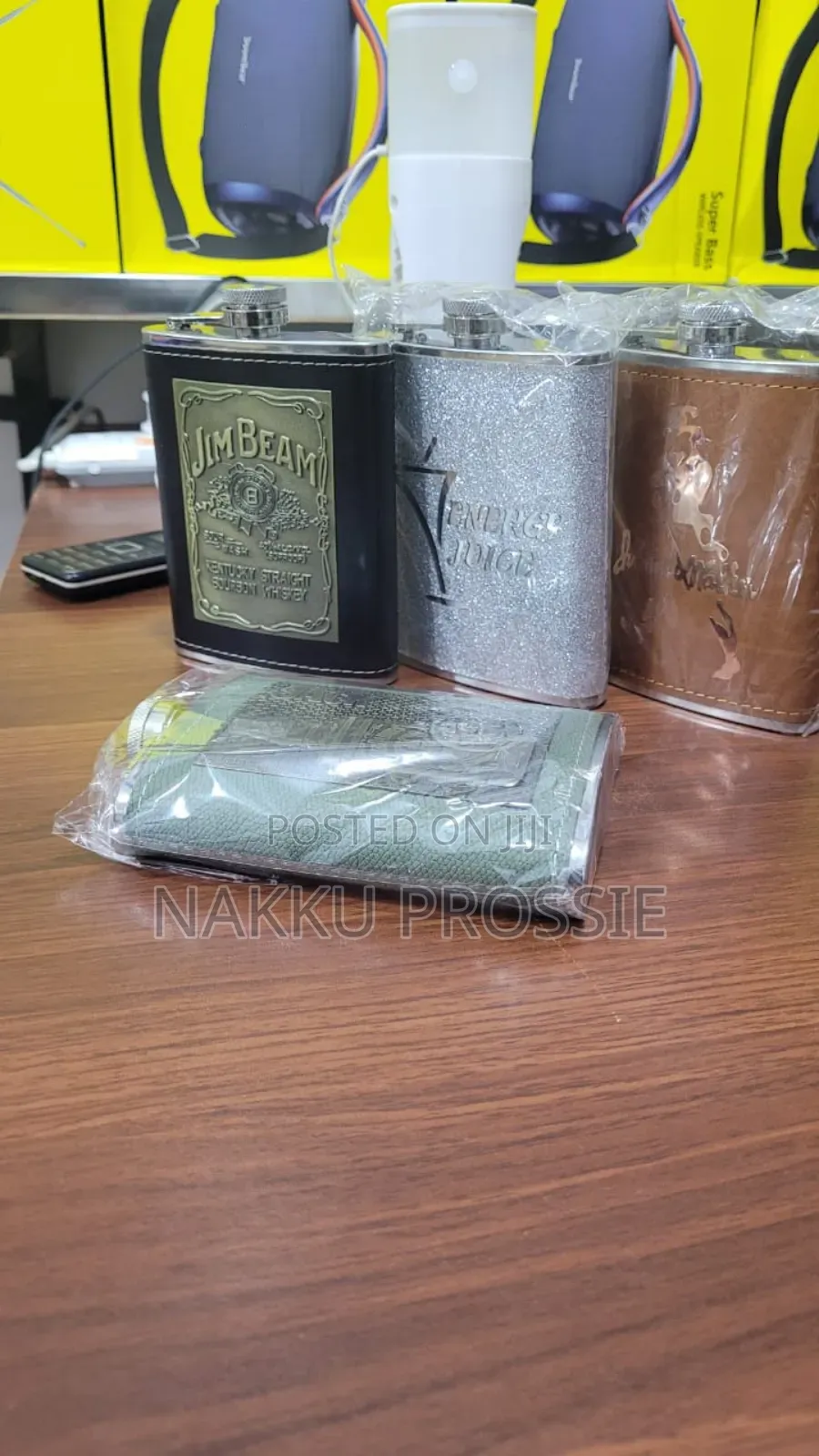 Glitter Hip Flask
