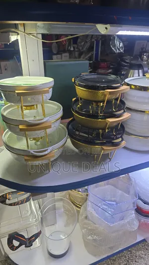 3pcs Casserole Serving Dishes With Stands