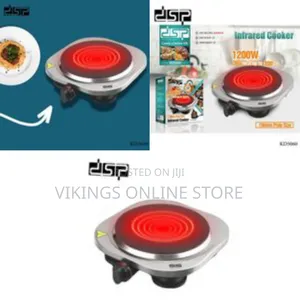 DSP 1 Seat Tabletop Infrared Cooker Induction Stove- Silver