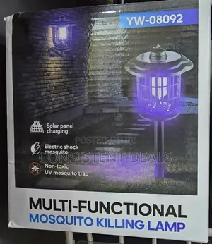Outdoor Garden Rechargeable Waterproof 2-in-1 Mosquito Killer Lamp
