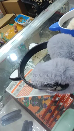 Spoonch Bob Soft Cat Wireless Headphones for Soft Ear Gaming Make Easy